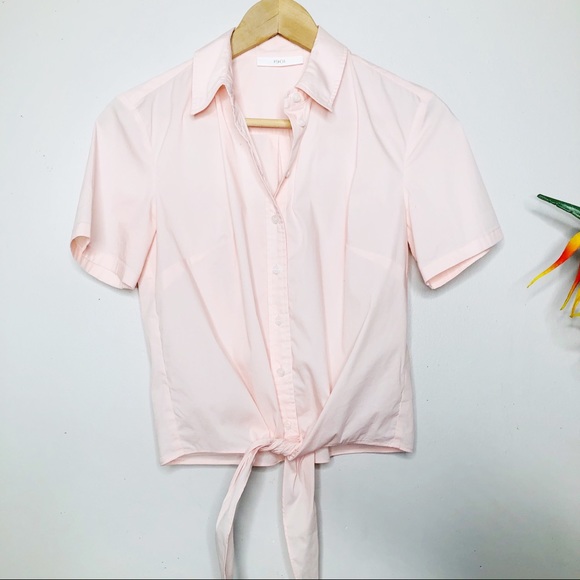 1901 light pink button up shirt - Picture 2 of 9
